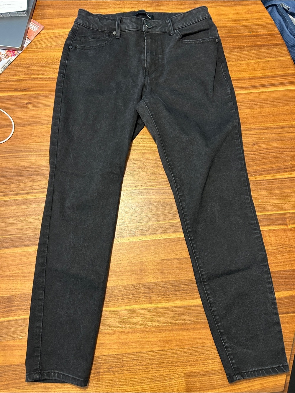 1822 Denim Women’s Skinny Black Jeans - Sz 12